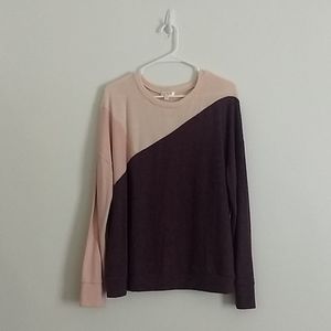 Colorblock sweater